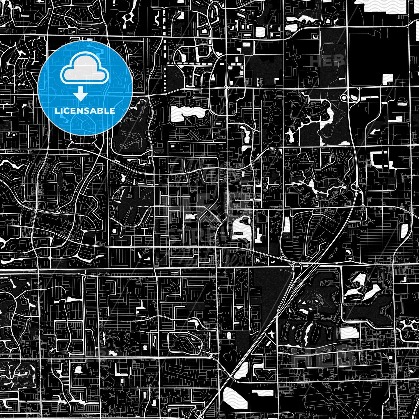 Margate, Florida, United States, PDF map