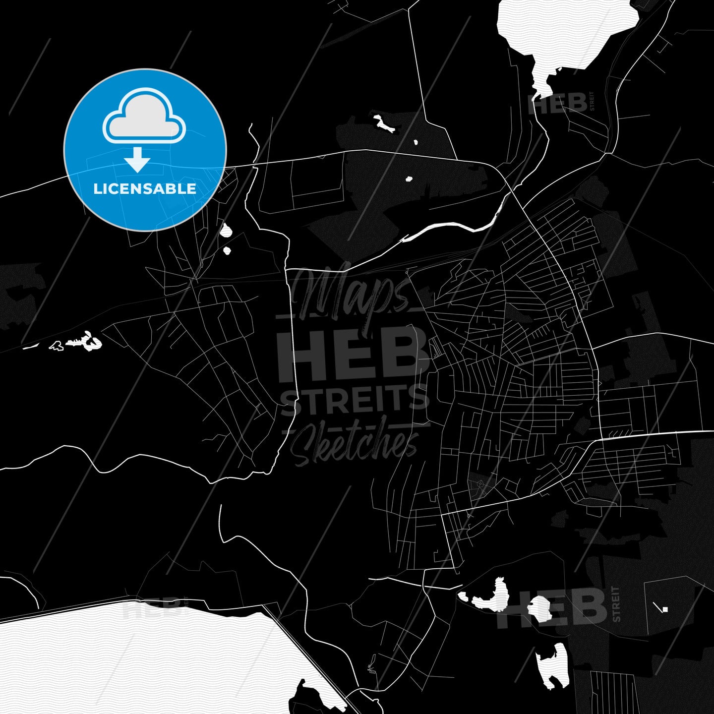 Marhanets, Ukraine PDF map