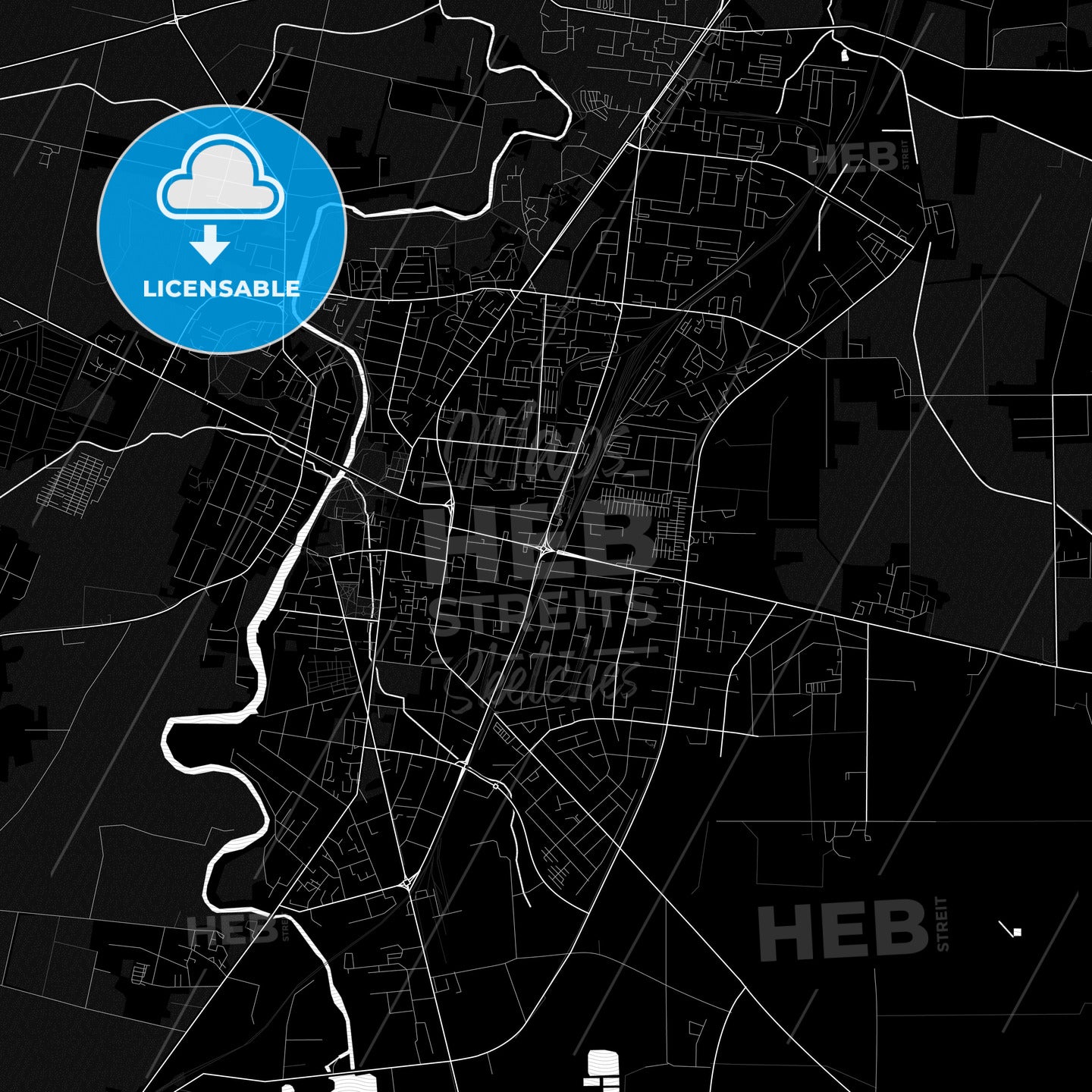 Marijampolė, Lithuania PDF map