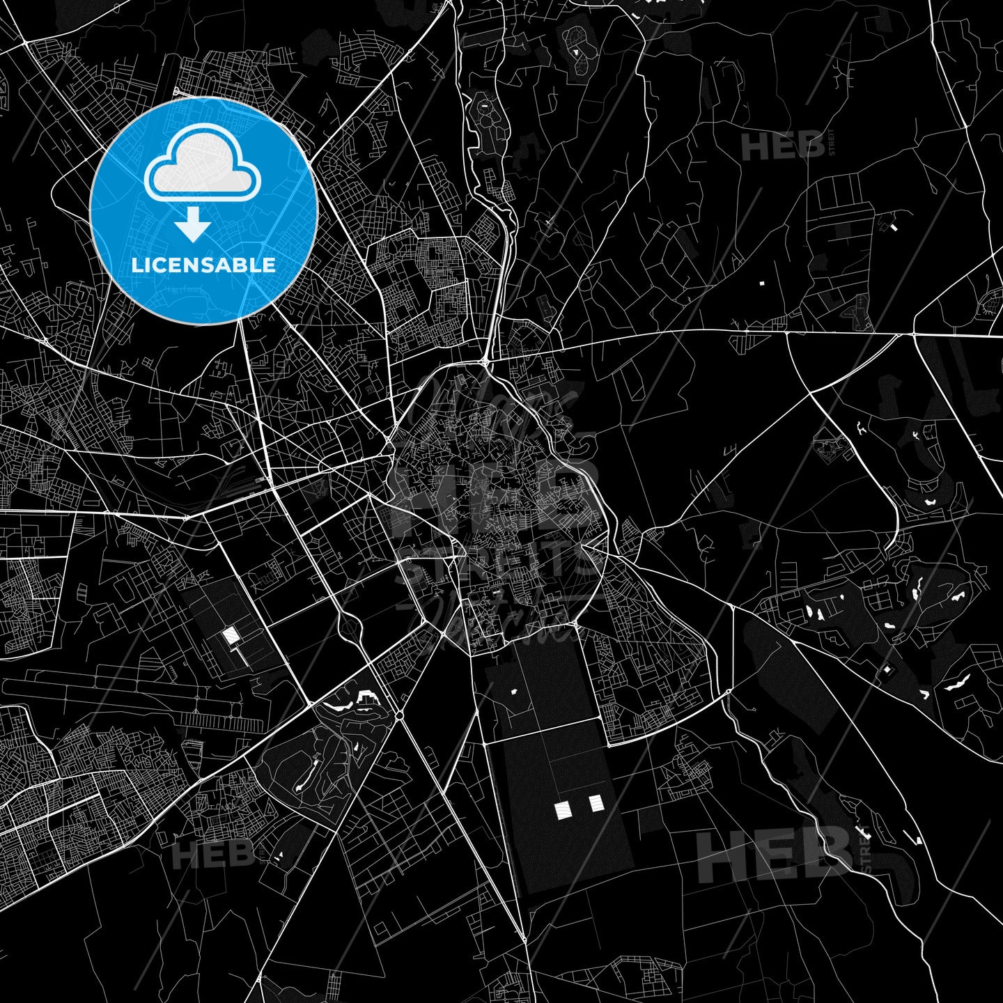 Marrakesh, Morocco PDF map