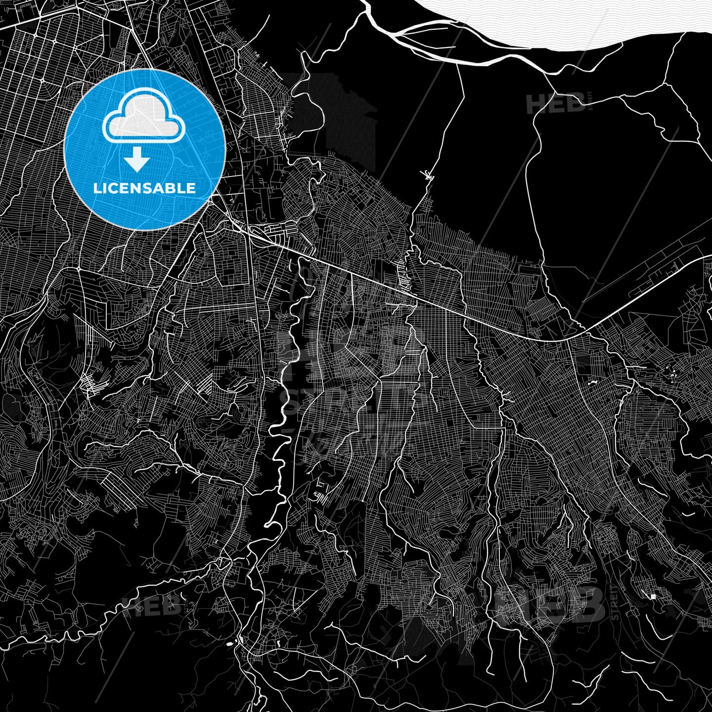Masina, DR Congo PDF map