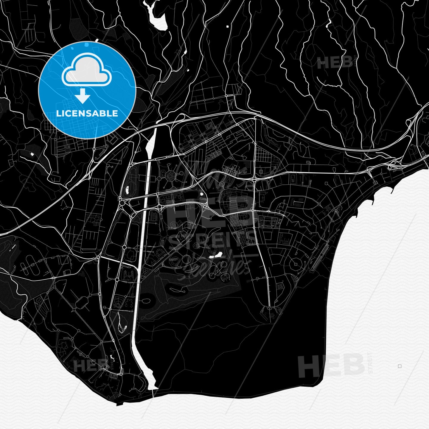 Maspalomas, Spain PDF map