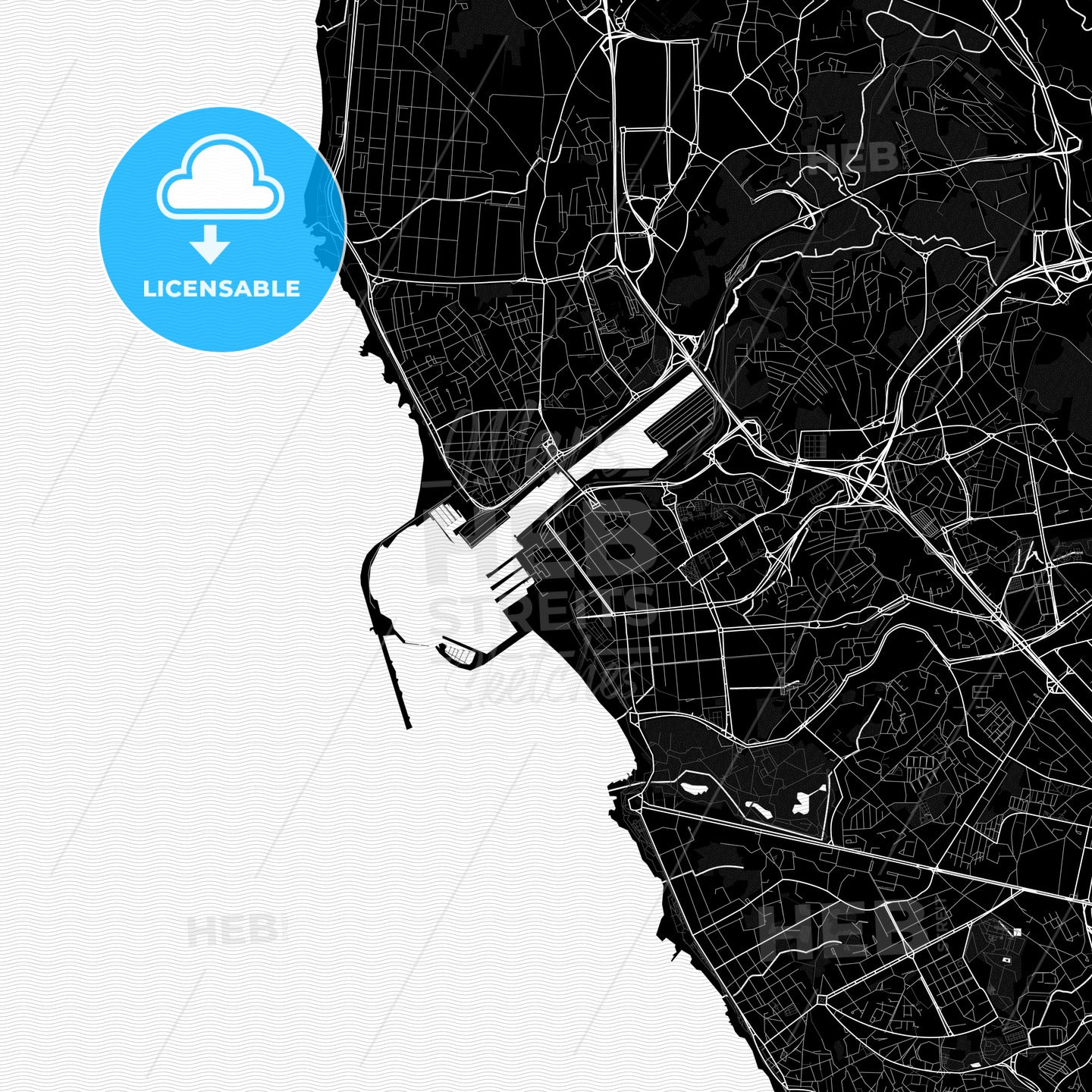 Matosinhos, Portugal PDF map