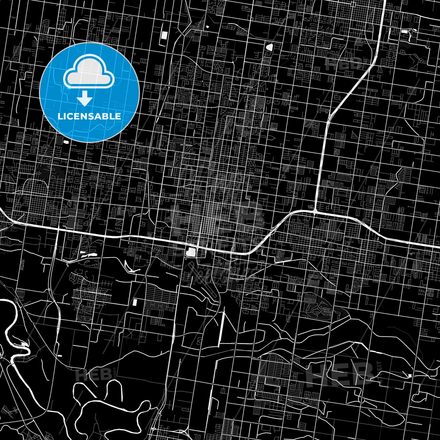 Mcallen, Texas, United States, PDF map