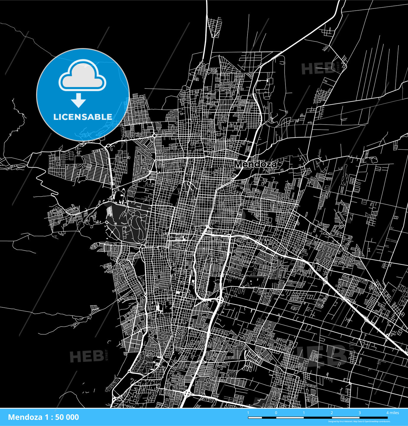Mendoza, Argentina map
