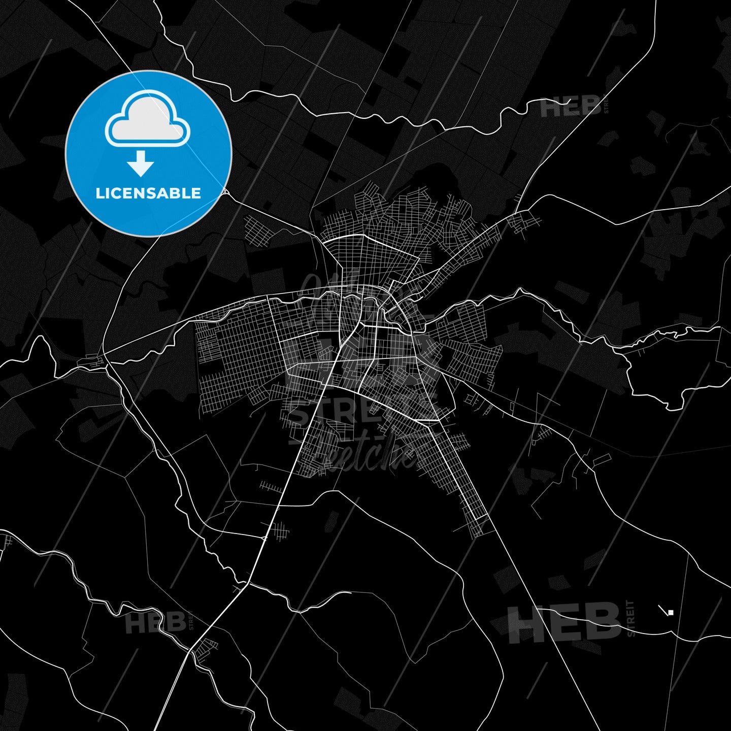 Milagro, Ecuador PDF map