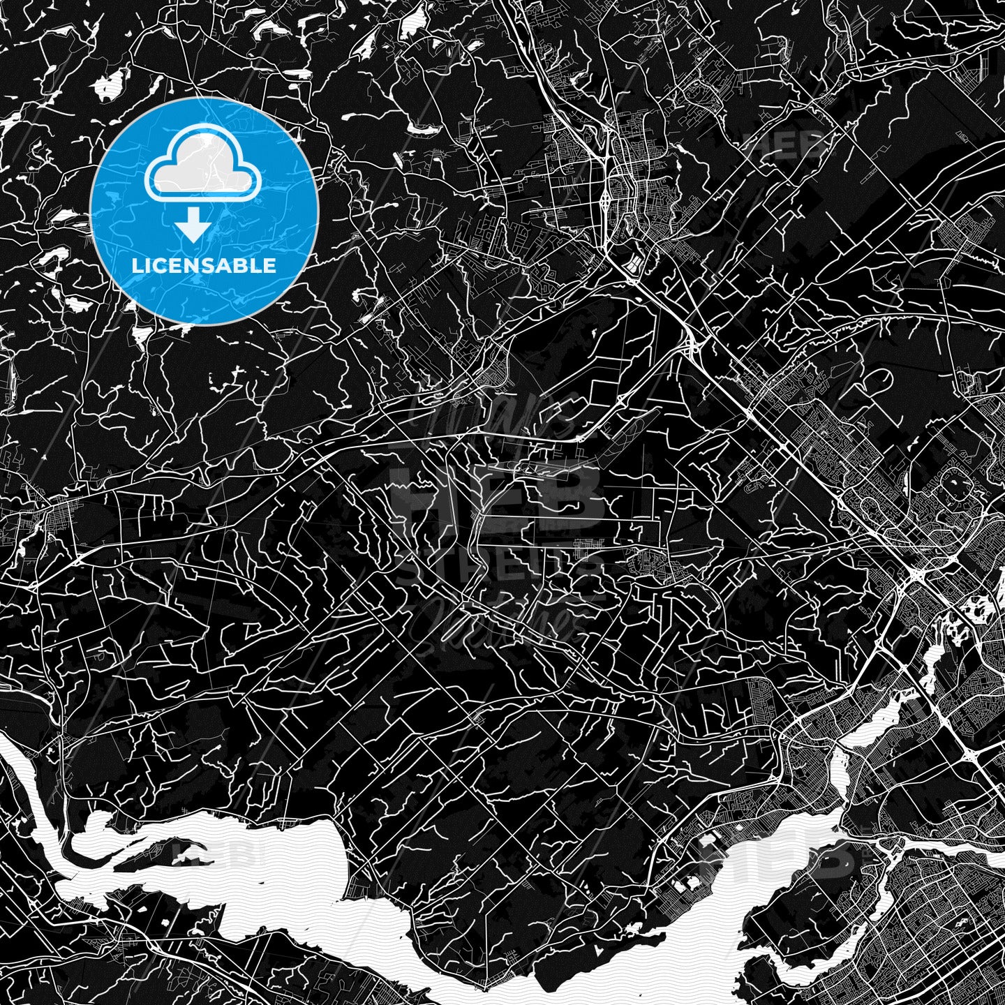 Mirabel, Canada PDF map