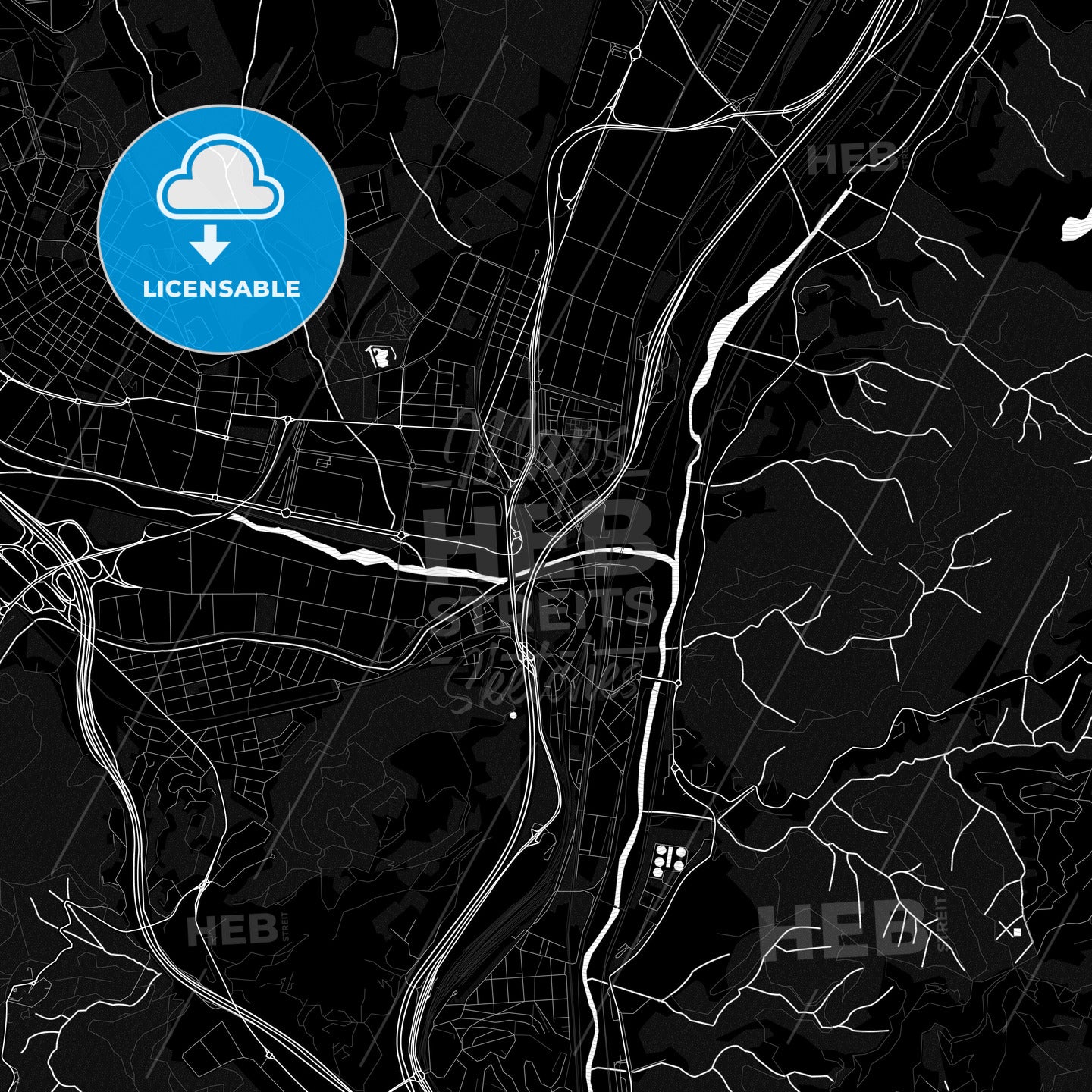 Montcada i Reixac, Spain PDF map