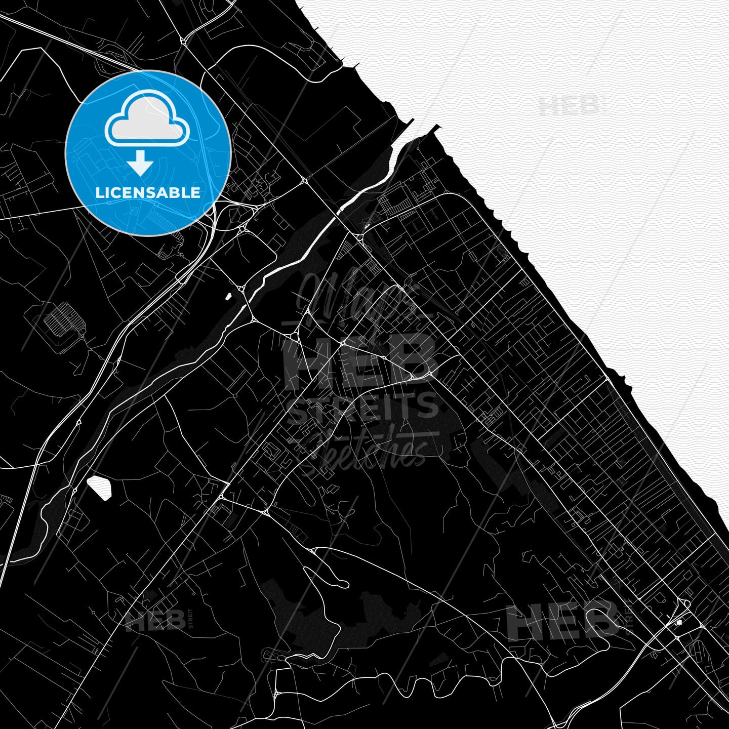 Montesilvano, Italy PDF map