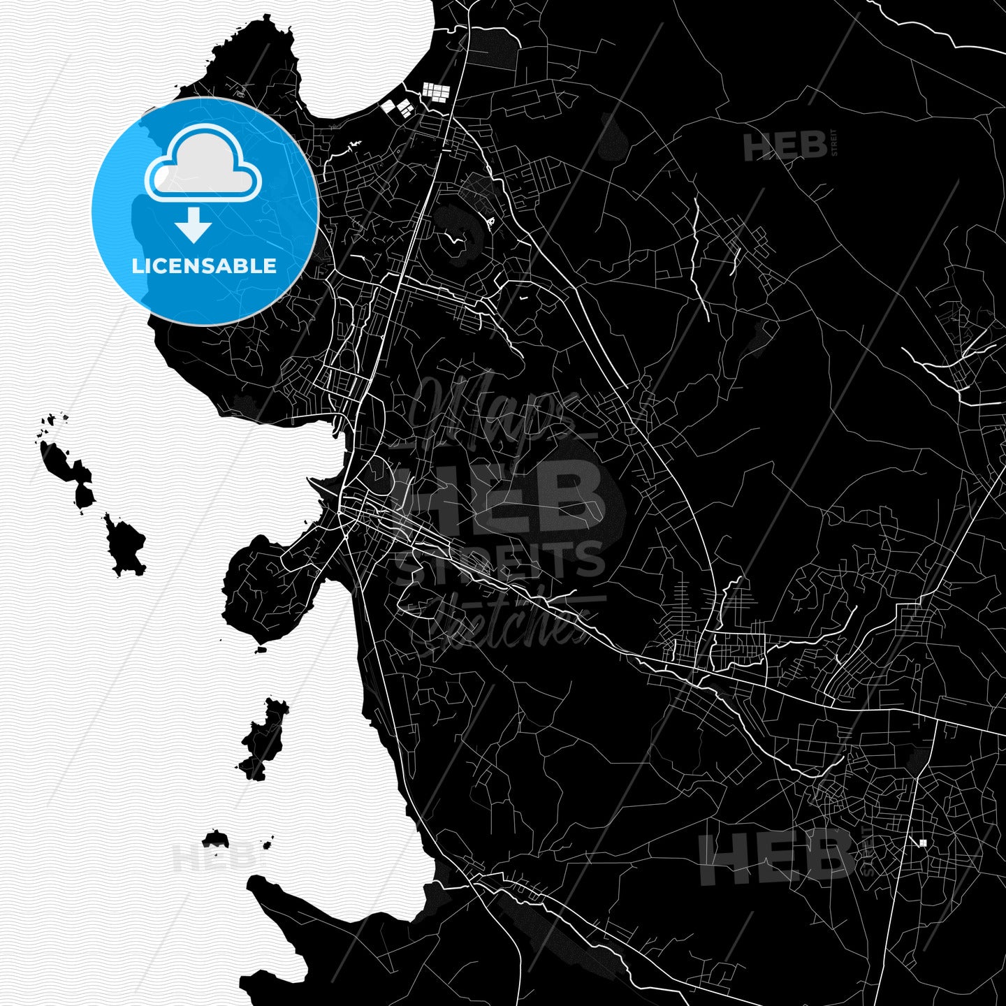 Mwanza, Tanzania PDF map