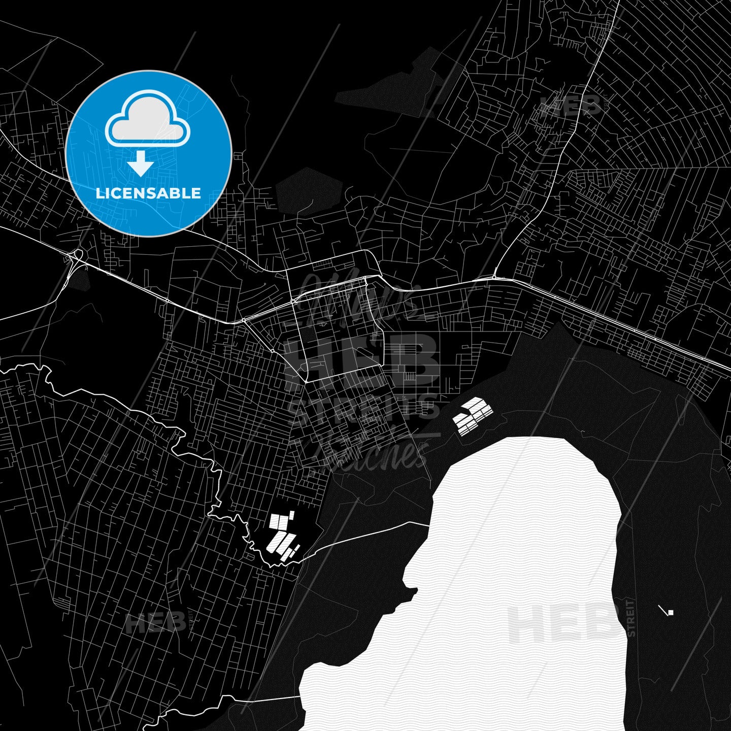 Nakuru, Kenya PDF map