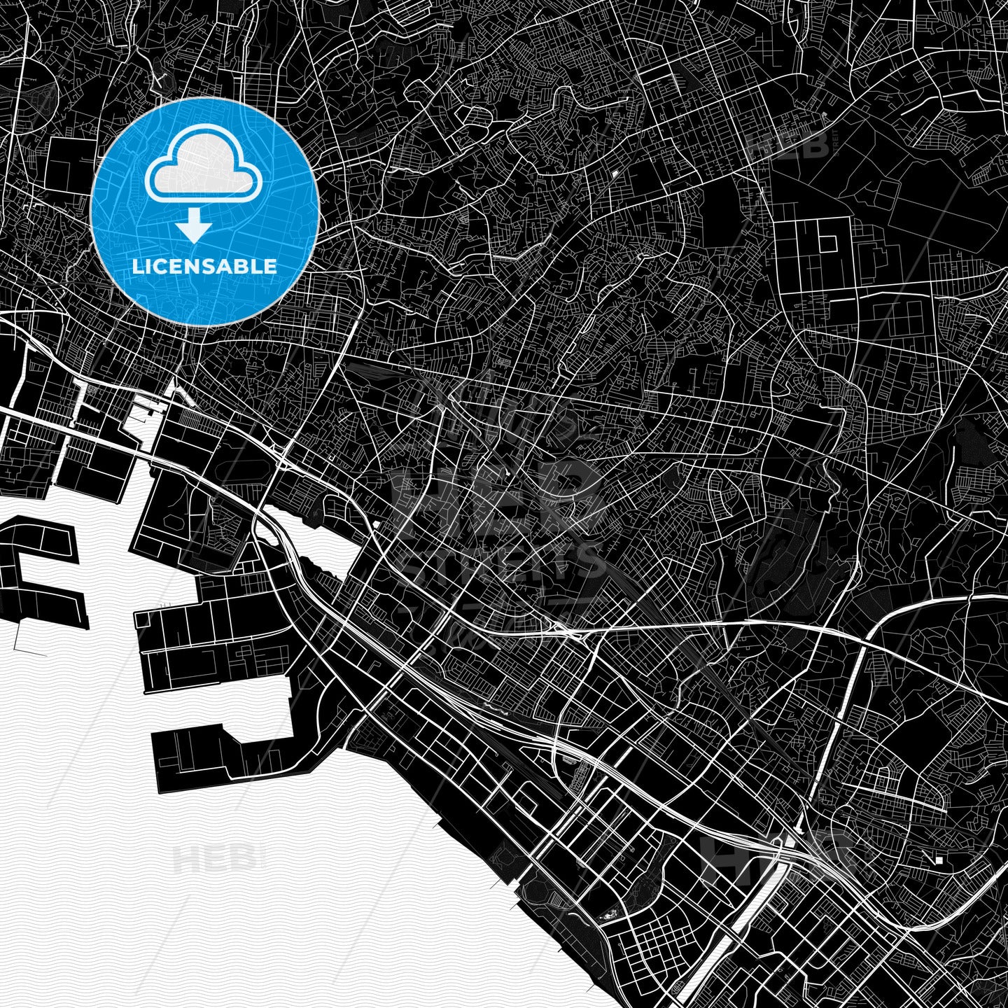 Narashino, Japan PDF map