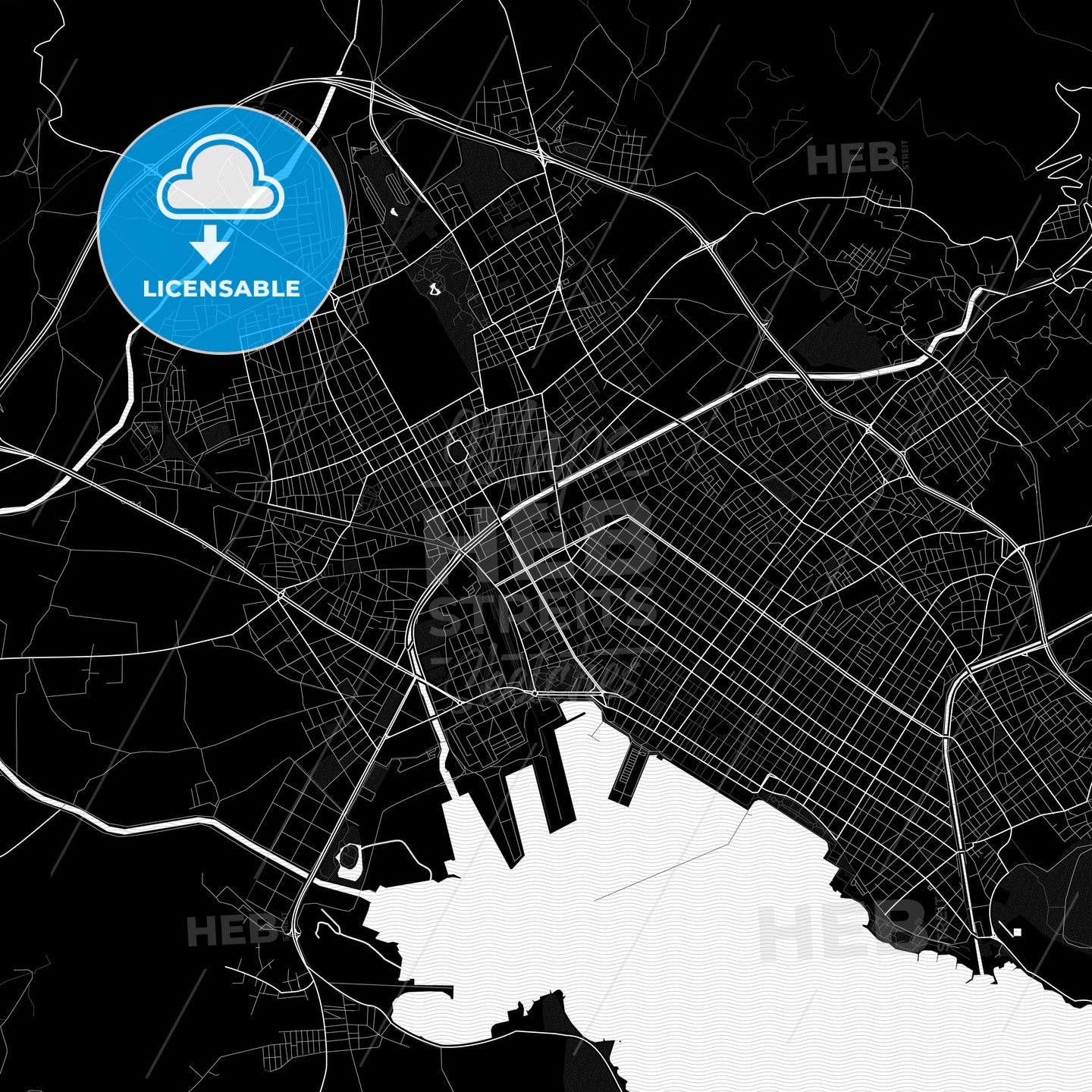 Nea Ionia, Greece PDF map