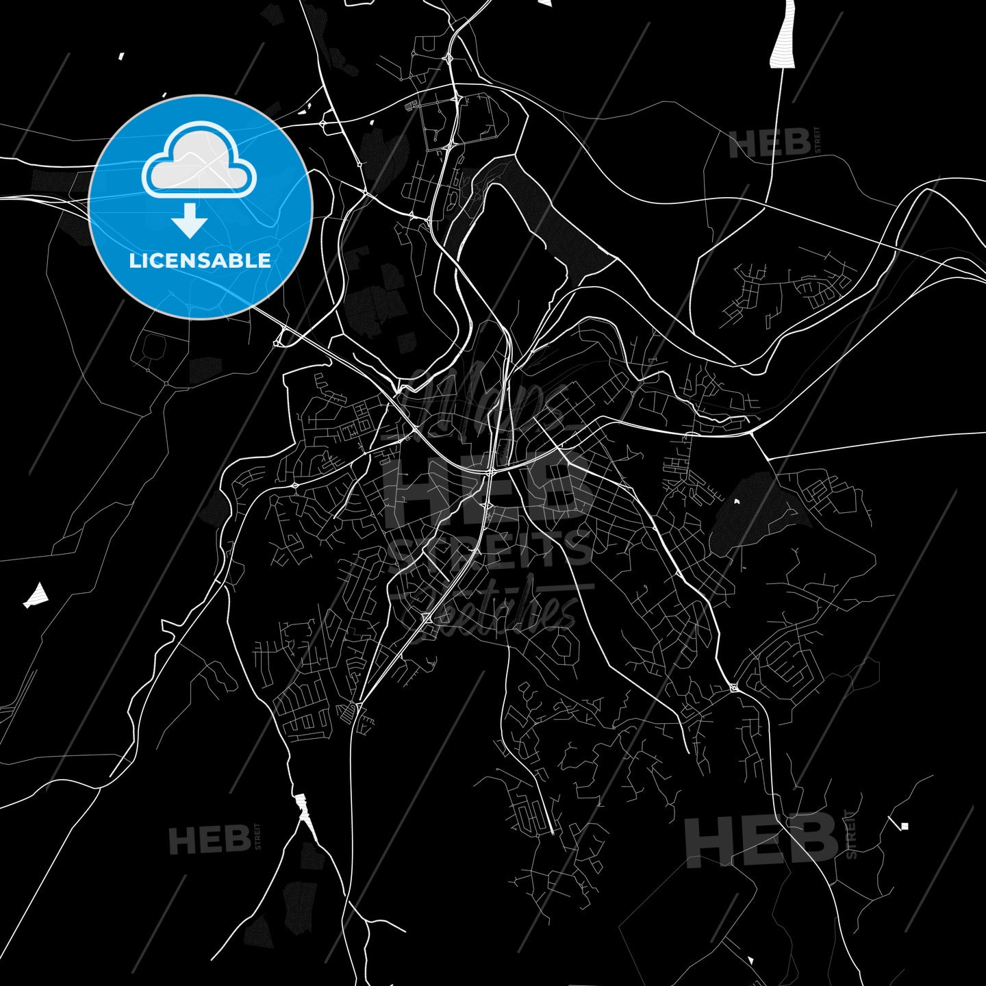 Nelspruit, South Africa PDF map