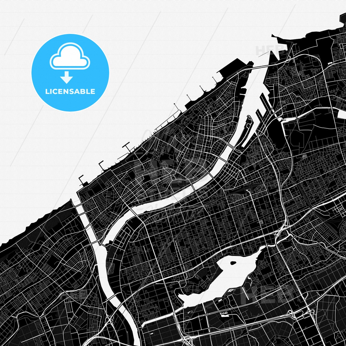Niigata, Japan PDF map