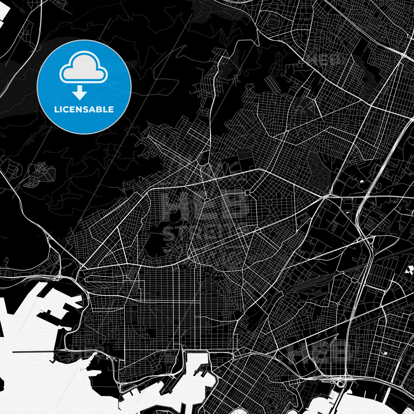 Nikaia, Greece PDF map