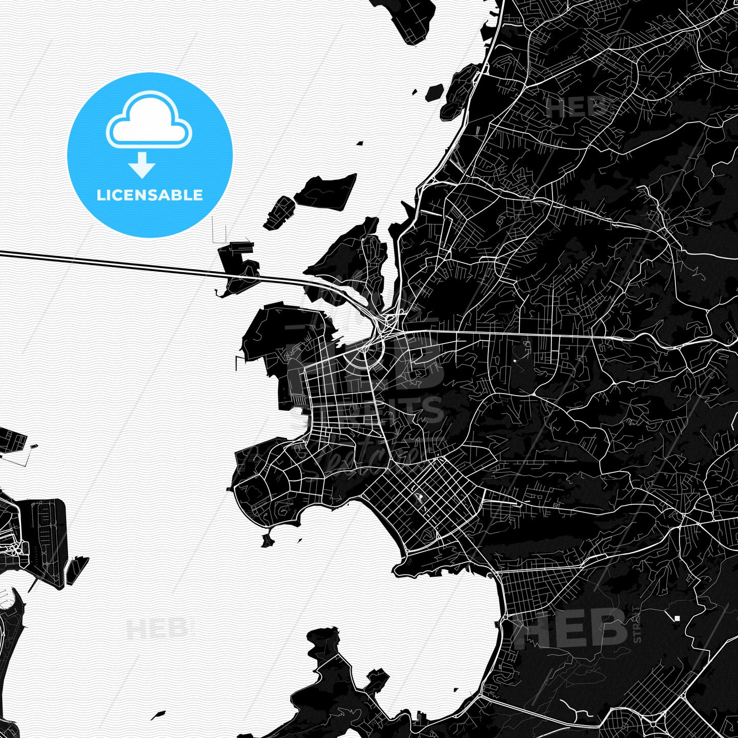 Niteroi, Brazil PDF map
