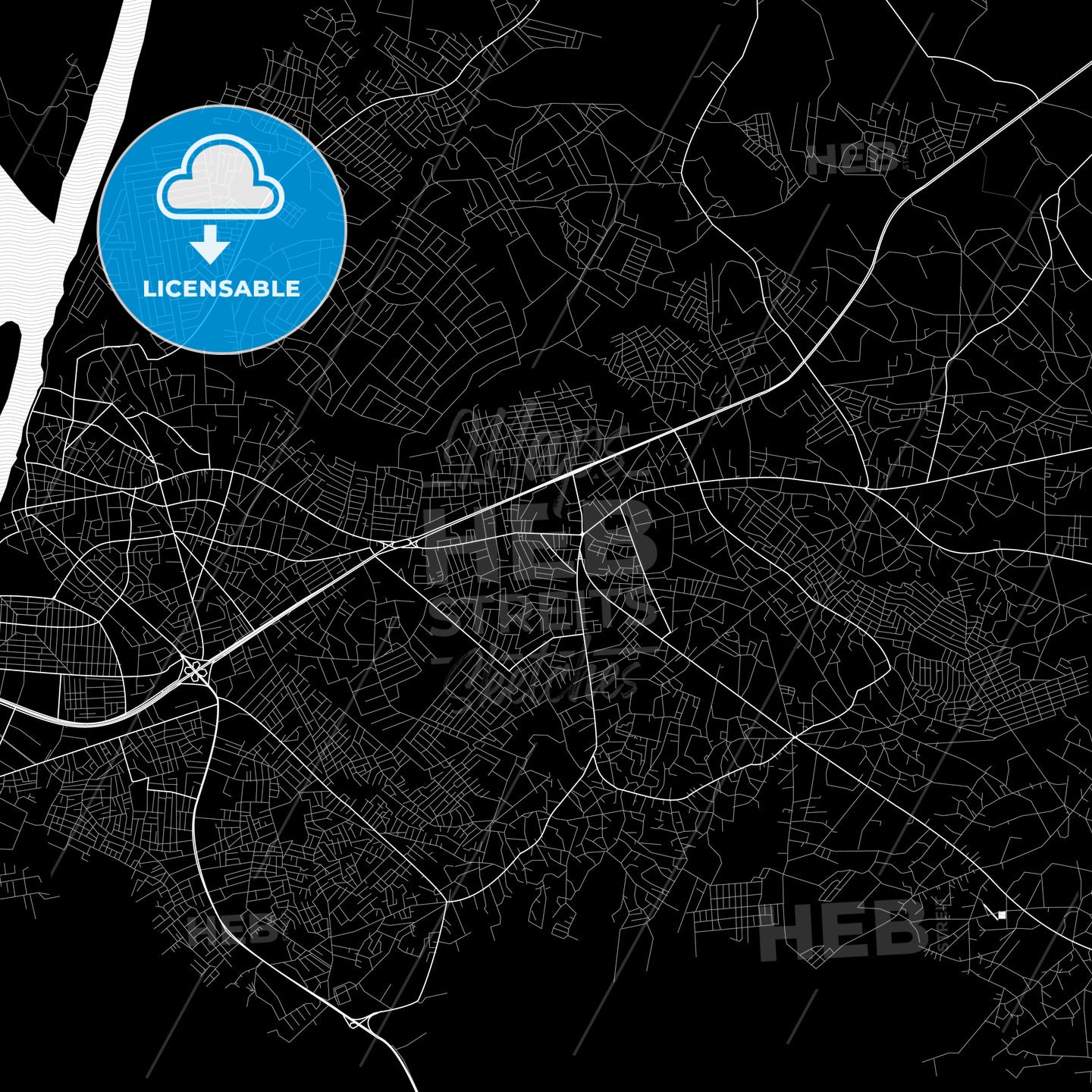 Nkpor, Nigeria PDF map