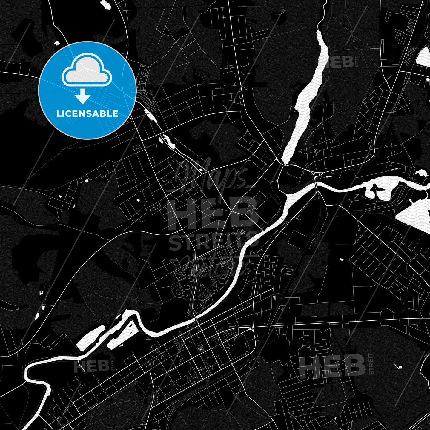 Noginsk, Russia PDF map