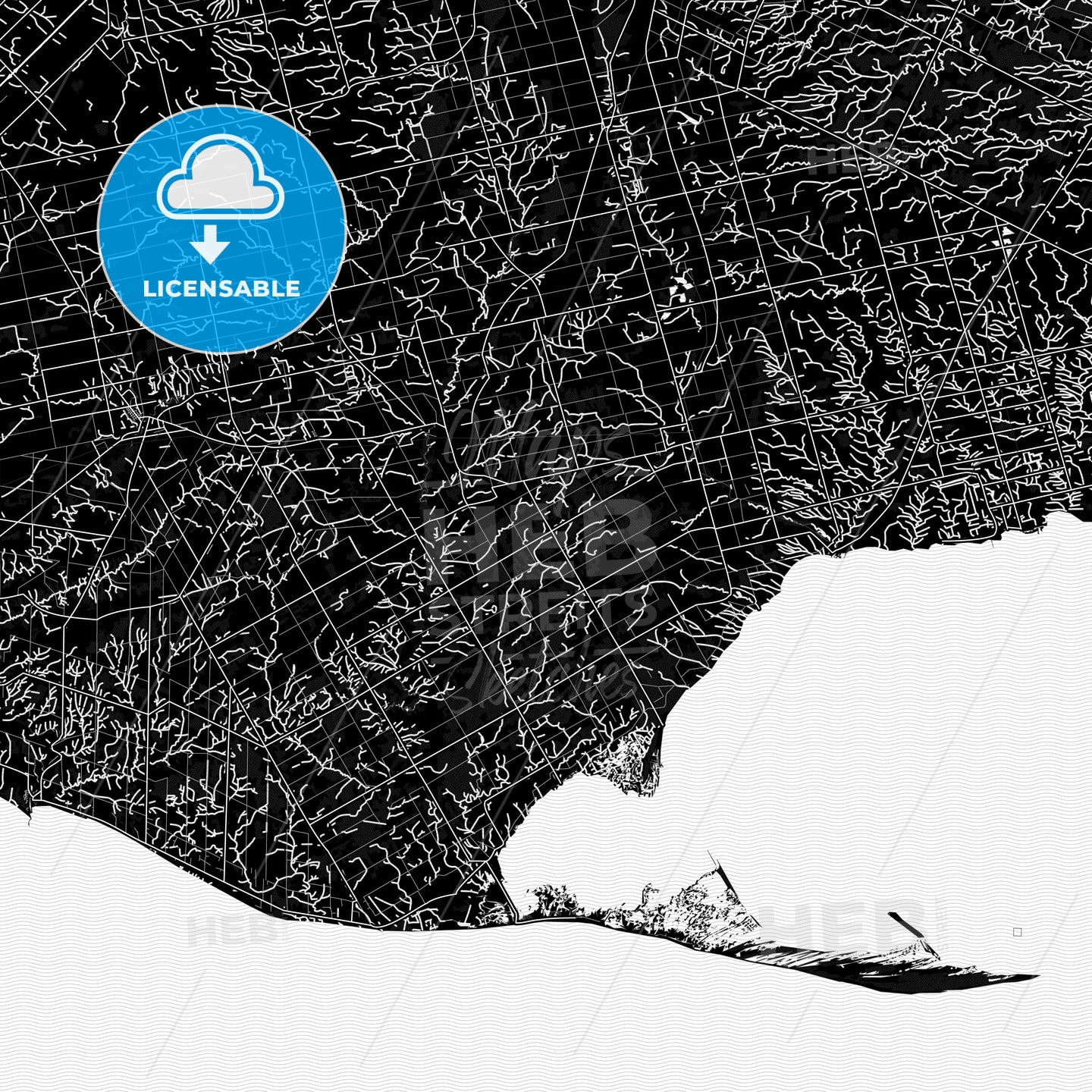 Norfolk County, Canada PDF map