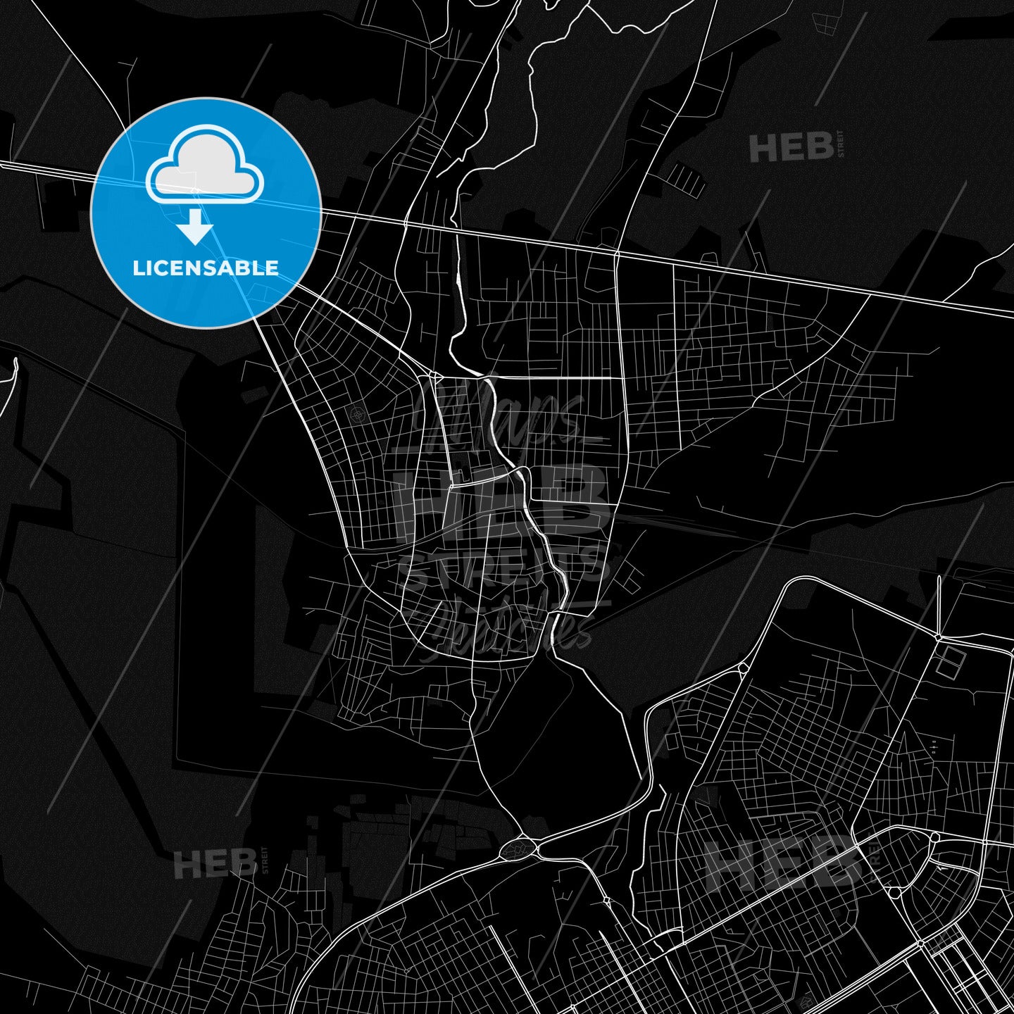 Nusaybin, Turkey PDF map