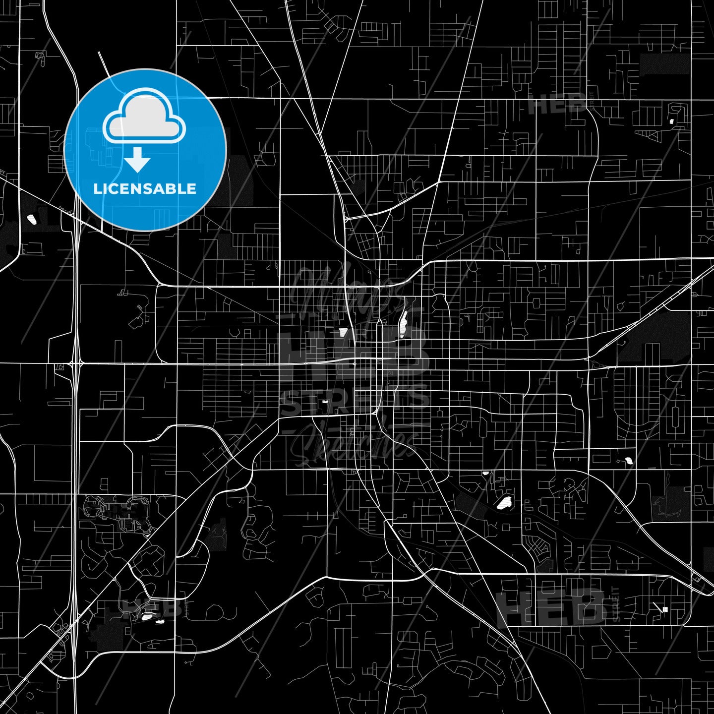 Ocala, Florida, United States, PDF map