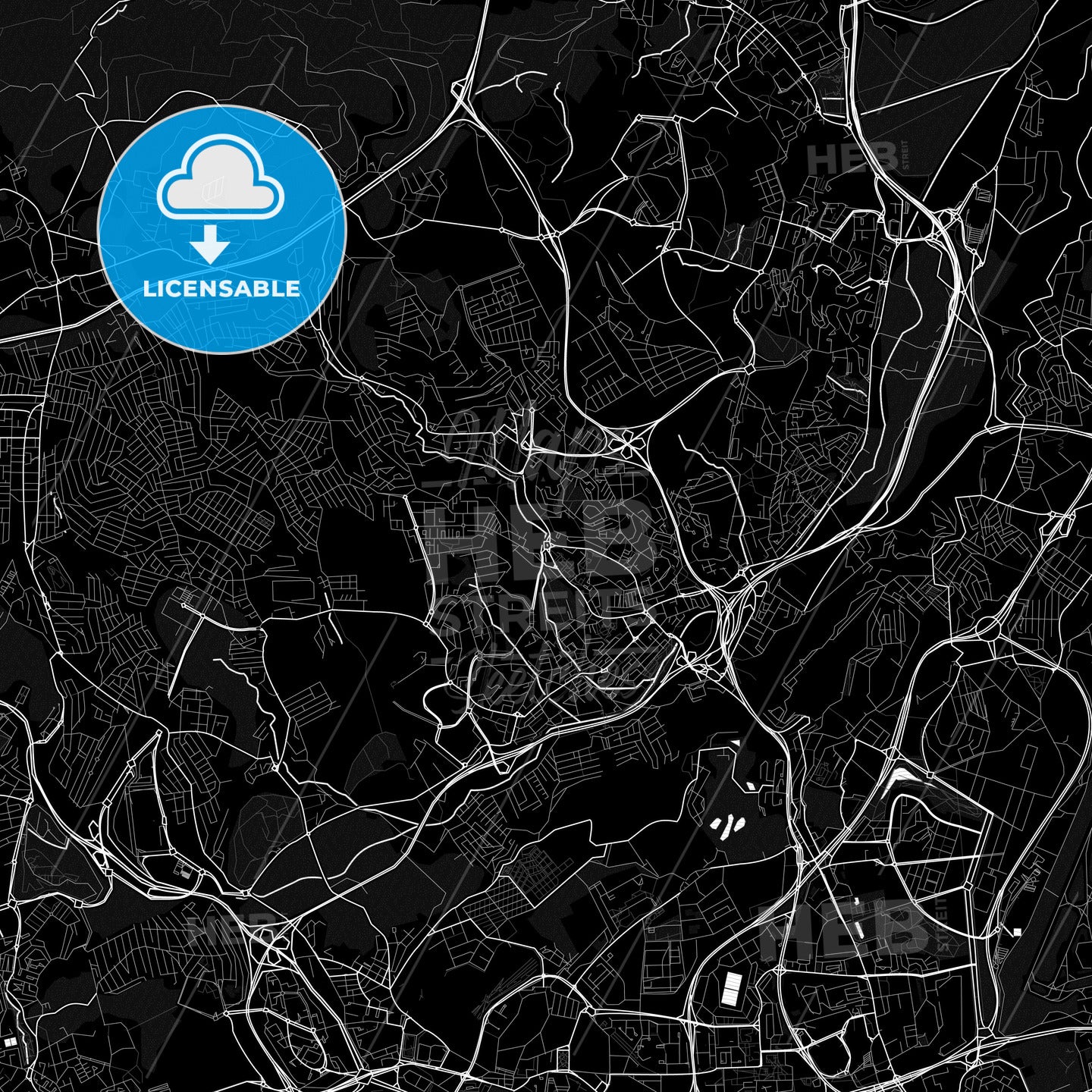 Odivelas, Portugal PDF map