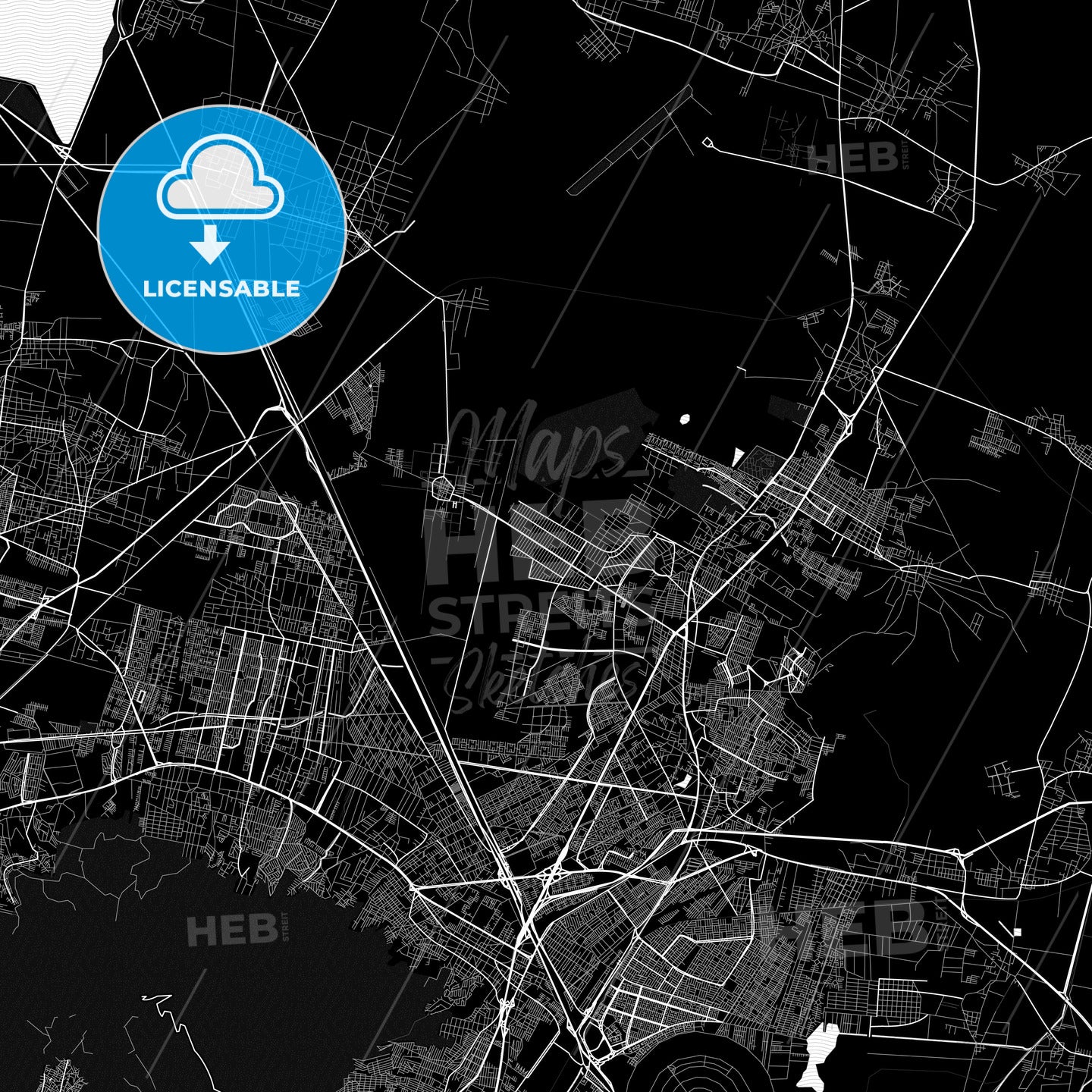 Ojo de Agua, Mexico PDF map