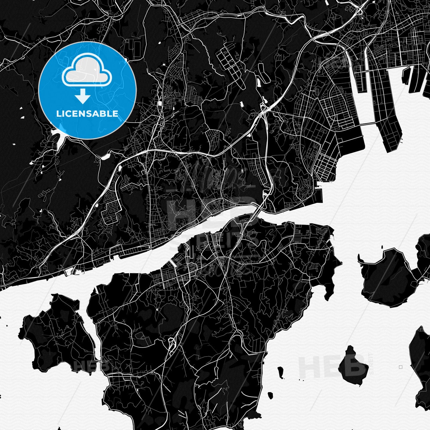 Onomichi, Japan PDF map