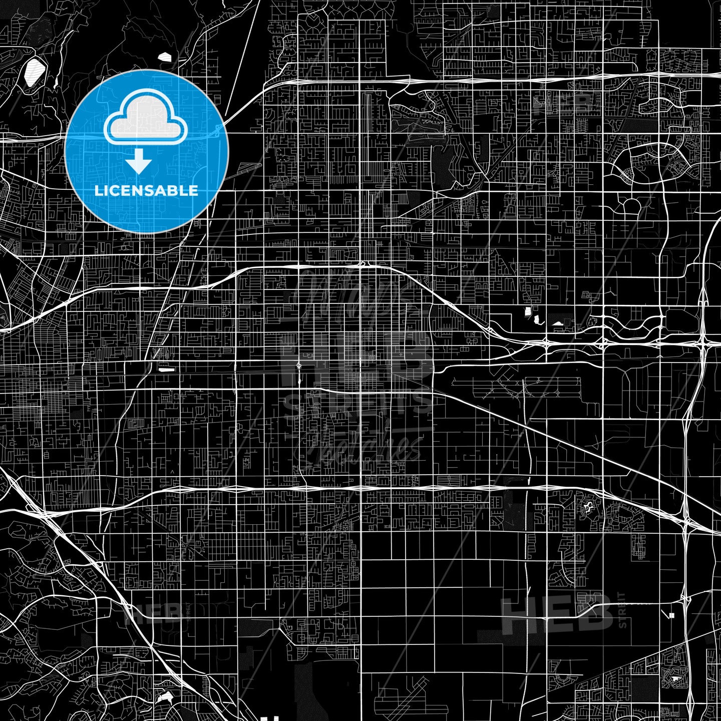 Ontario, California, United States, PDF map