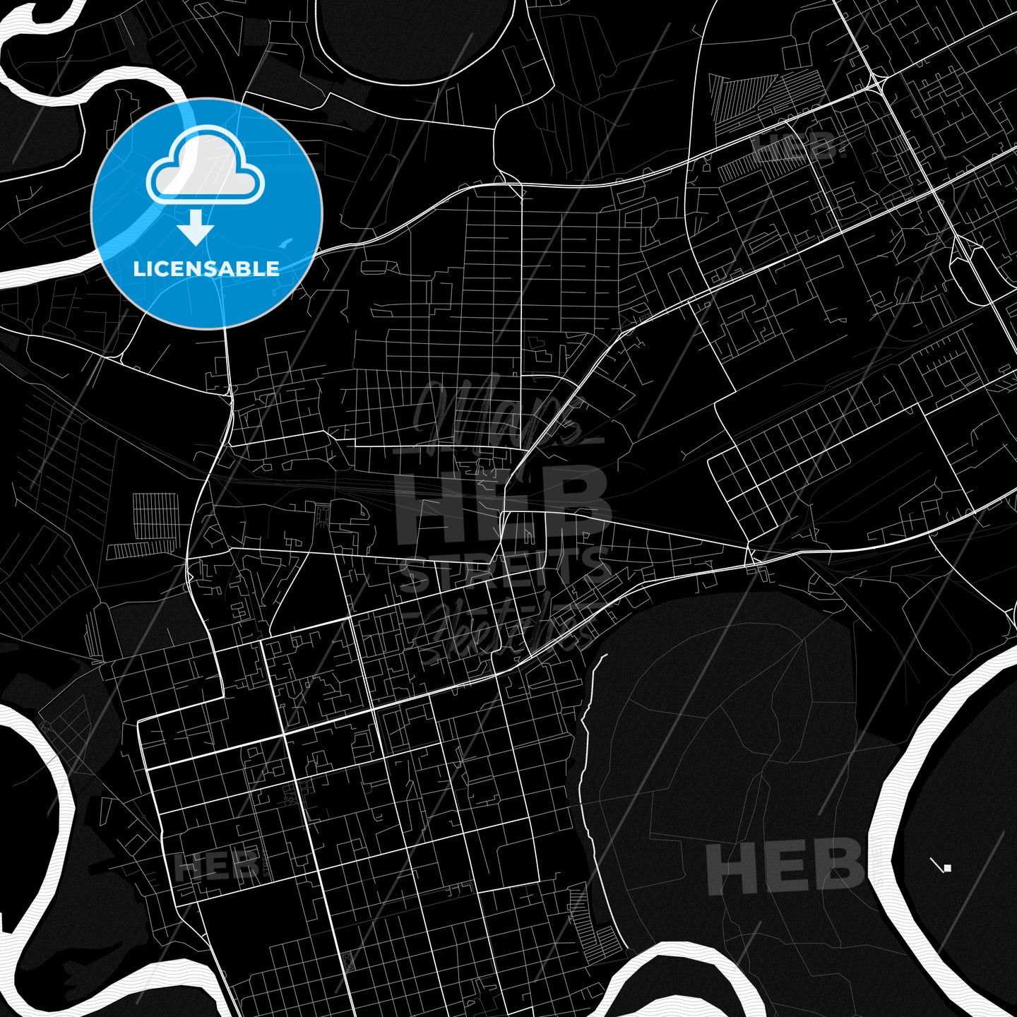 Oral, Kazakhstan PDF map