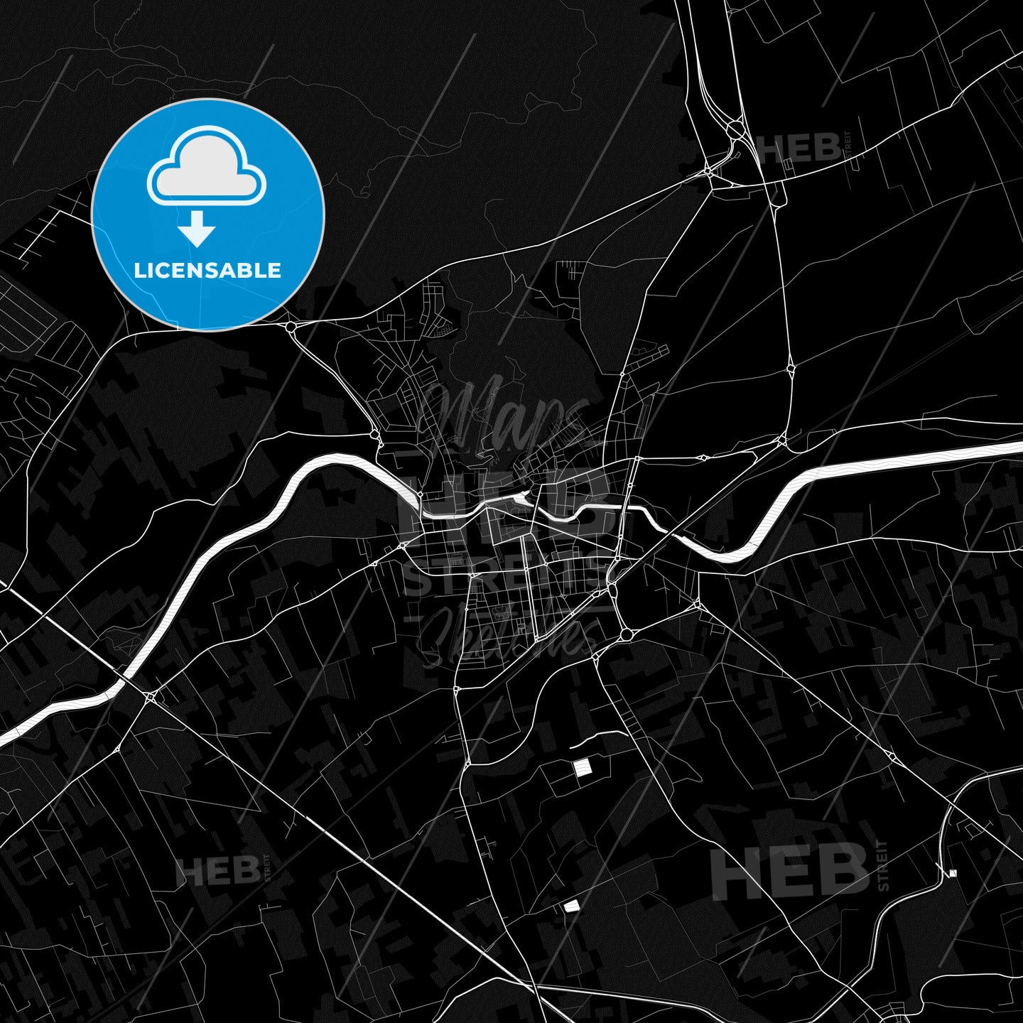 Orihuela, Spain PDF map