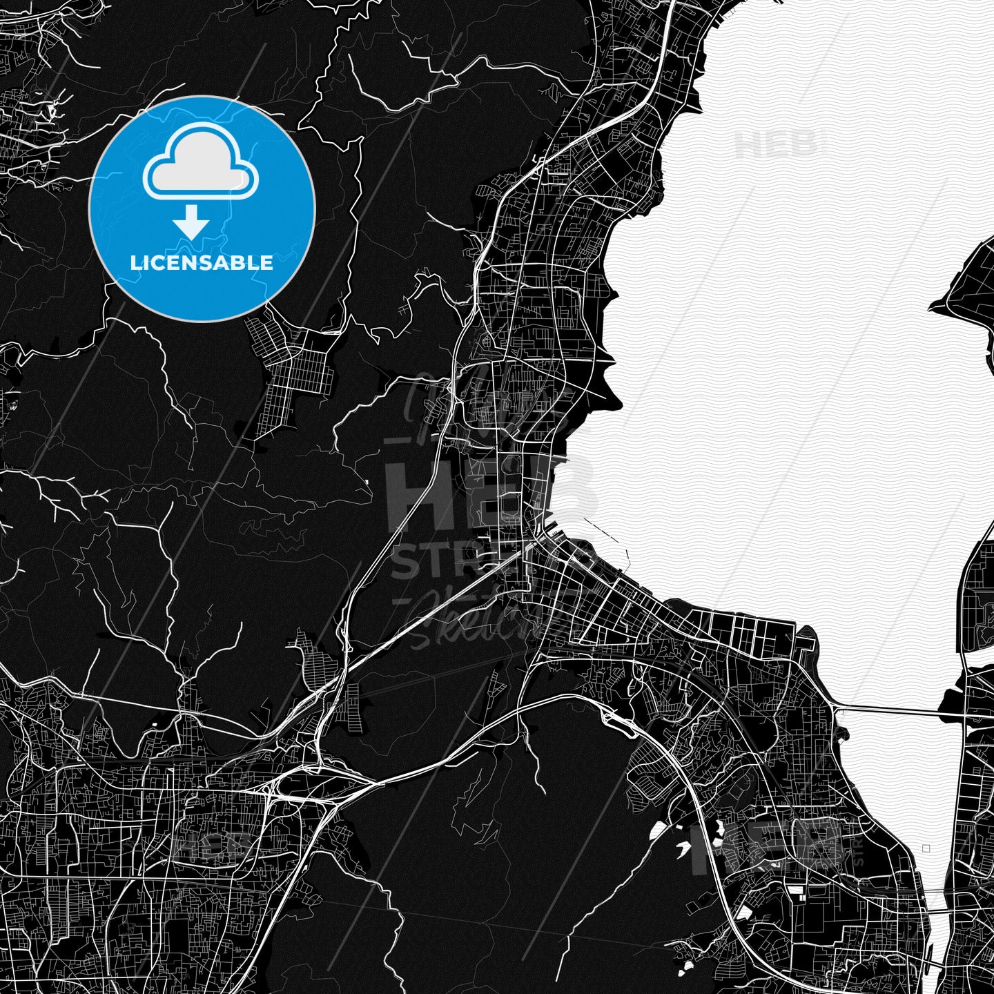 Ōtsu, Japan PDF map