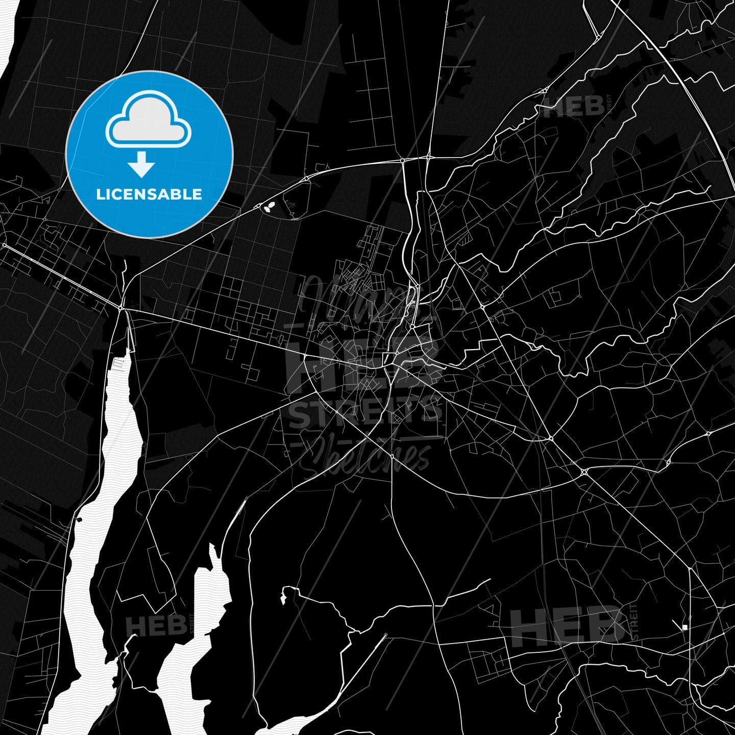 Ovar, Portugal PDF map