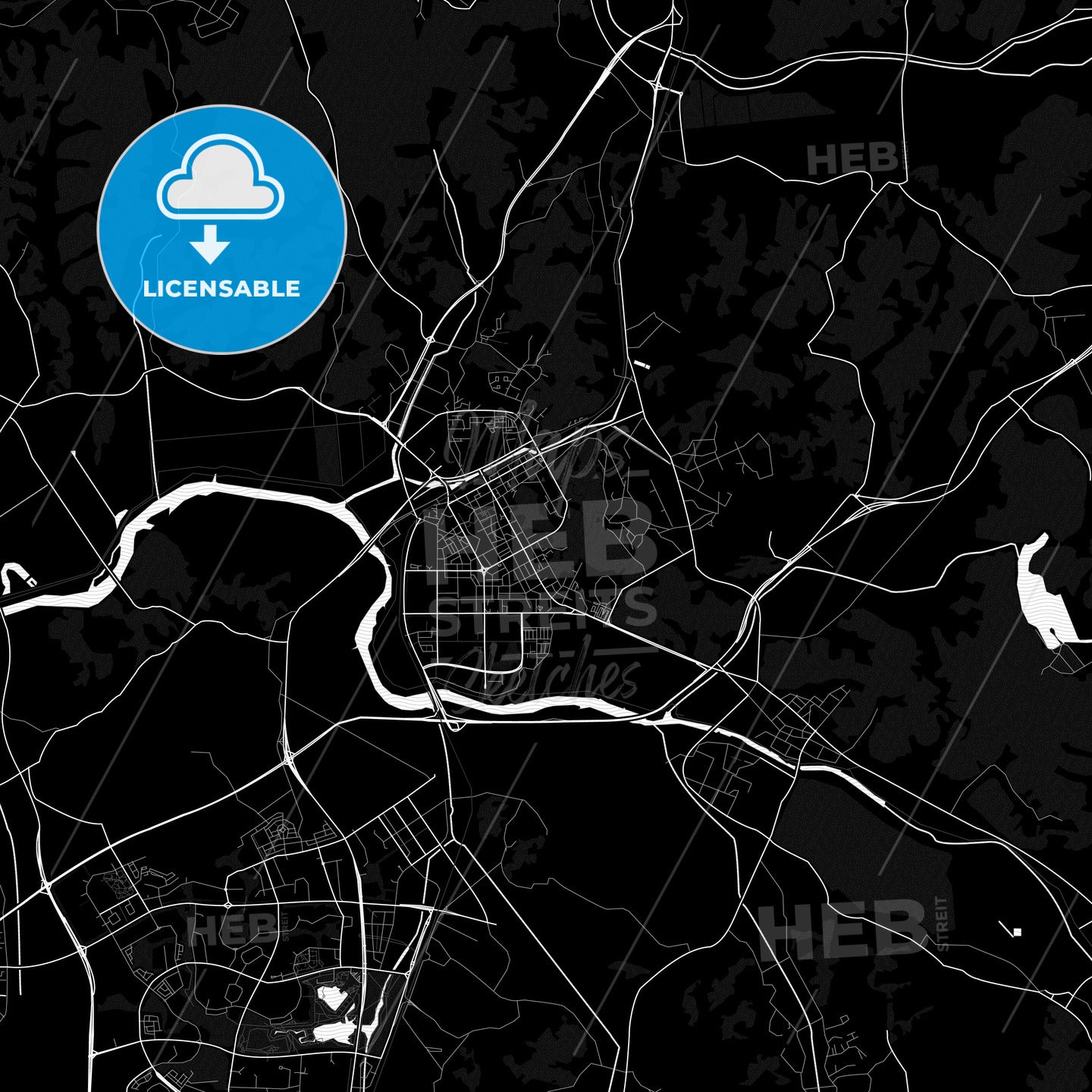 Paju, South Korea PDF map