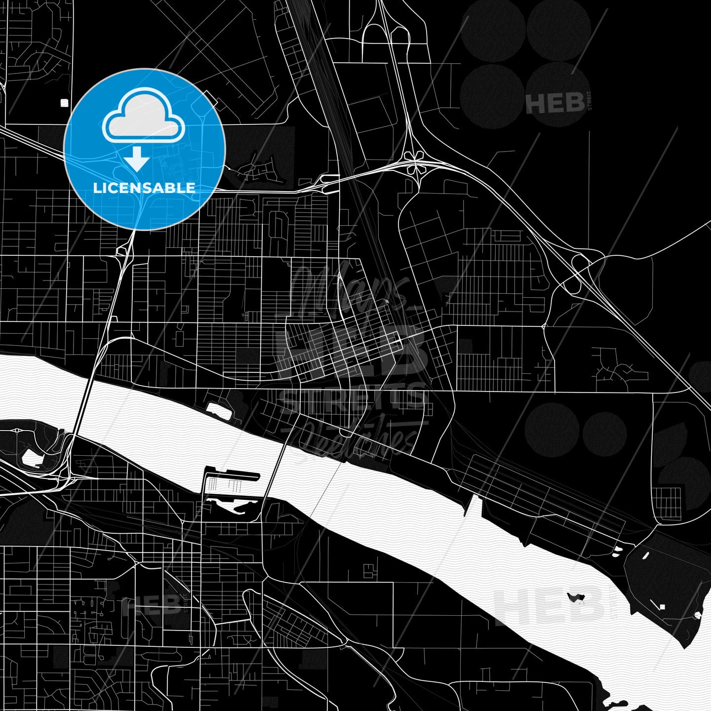 Pasco, Washington, United States, PDF map