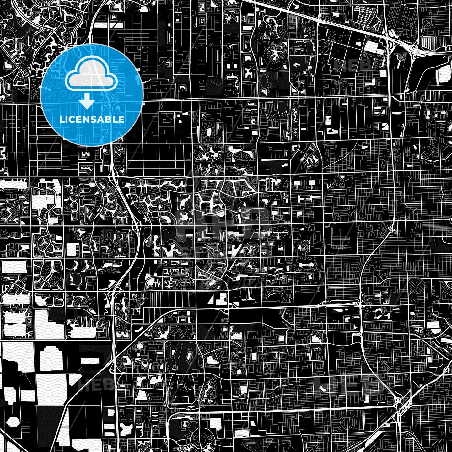 Pembroke Pines, Florida, United States, PDF map