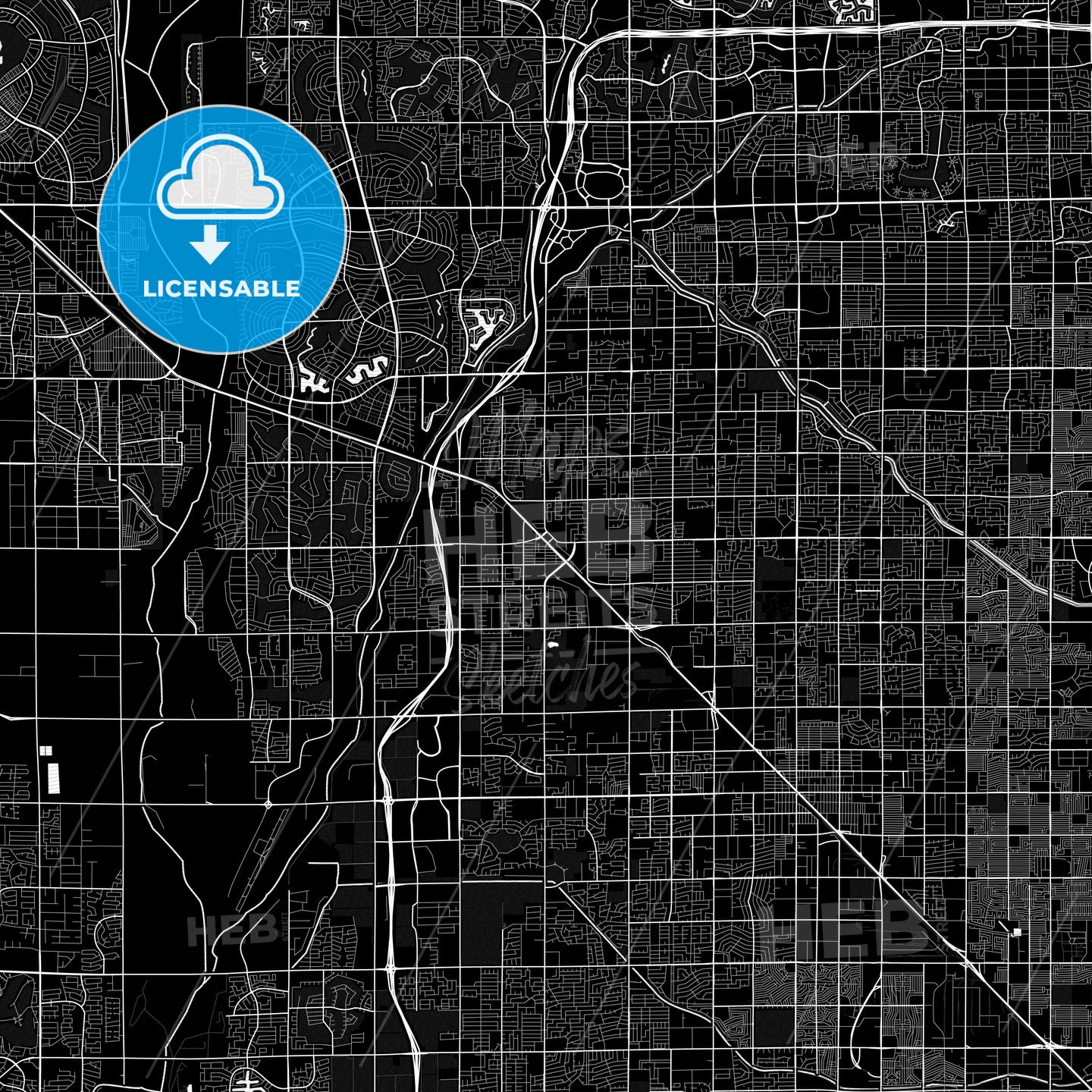 Peoria, Arizona, United States, PDF map