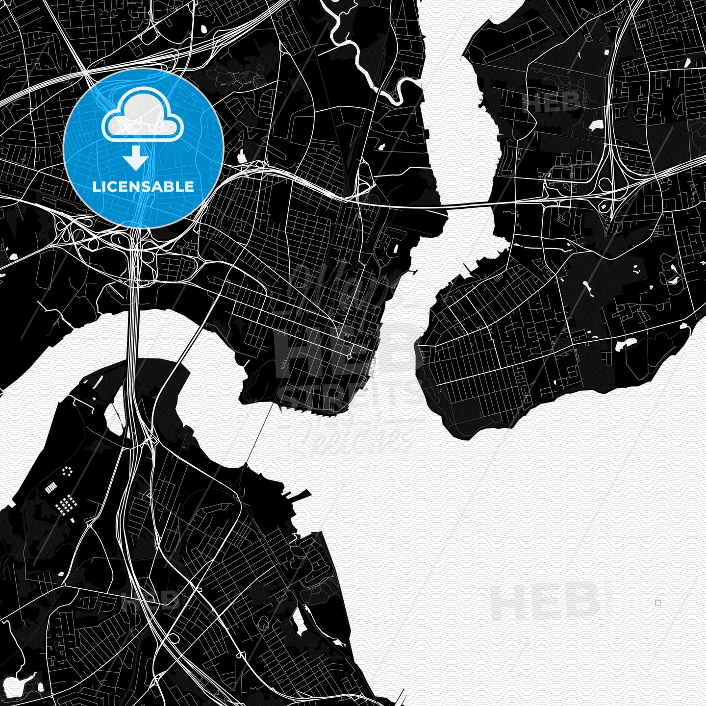 Perth Amboy, New Jersey, United States, PDF map