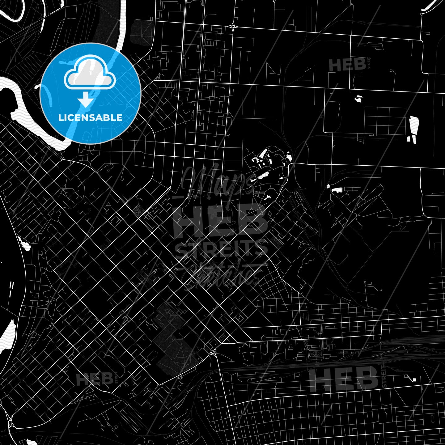 Petropavl, Kazakhstan PDF map