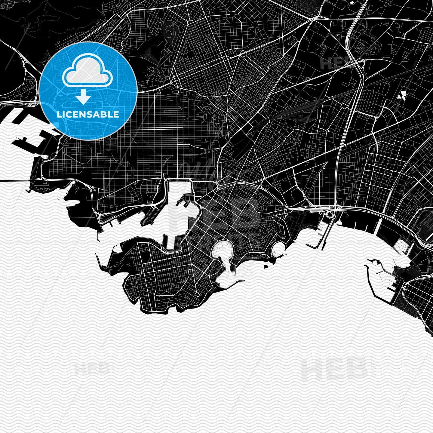 Piraeus, Greece PDF map