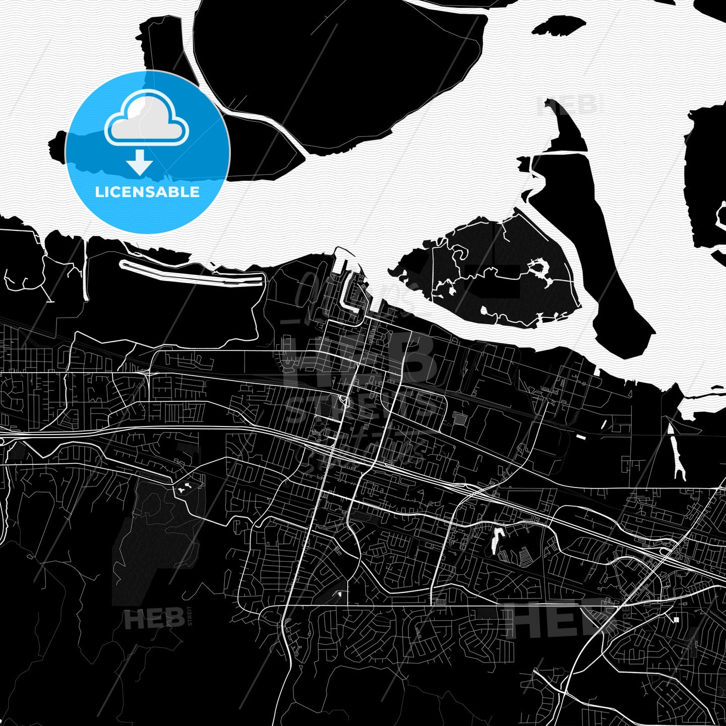 Pittsburg, California, United States, PDF map