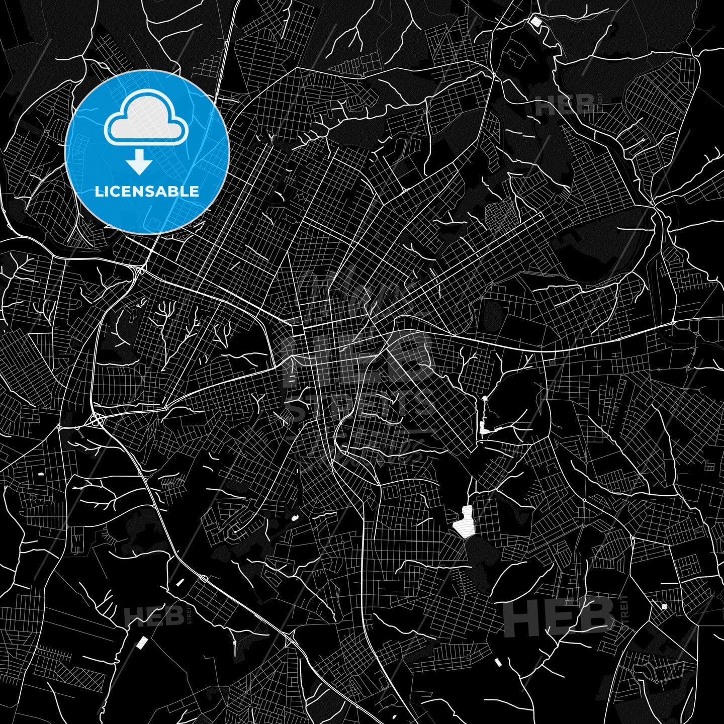 Ponta Grossa, Brazil PDF map