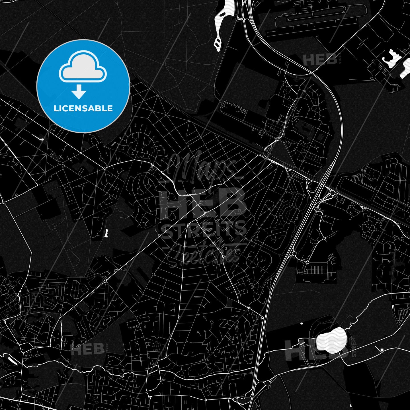 Pontault-Combault, France PDF map