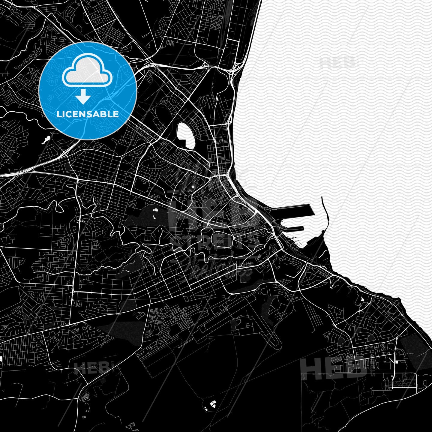 Port Elizabeth, South Africa PDF map