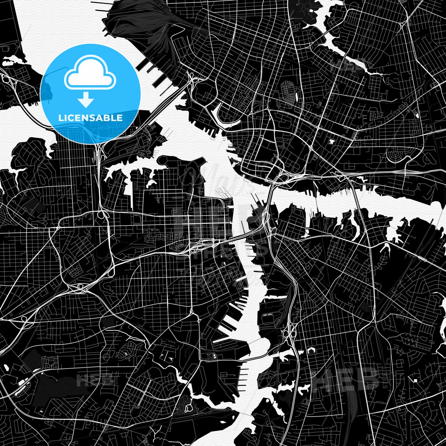 Portsmouth, Virginia, United States, PDF map