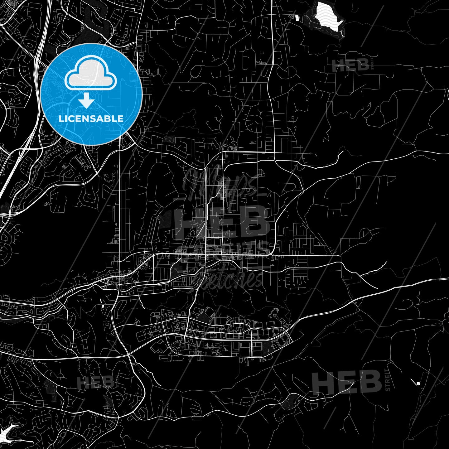 Poway, California, United States, PDF map