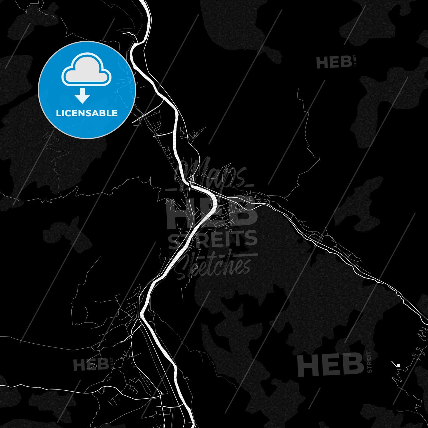 Prijepolje, Serbia PDF map