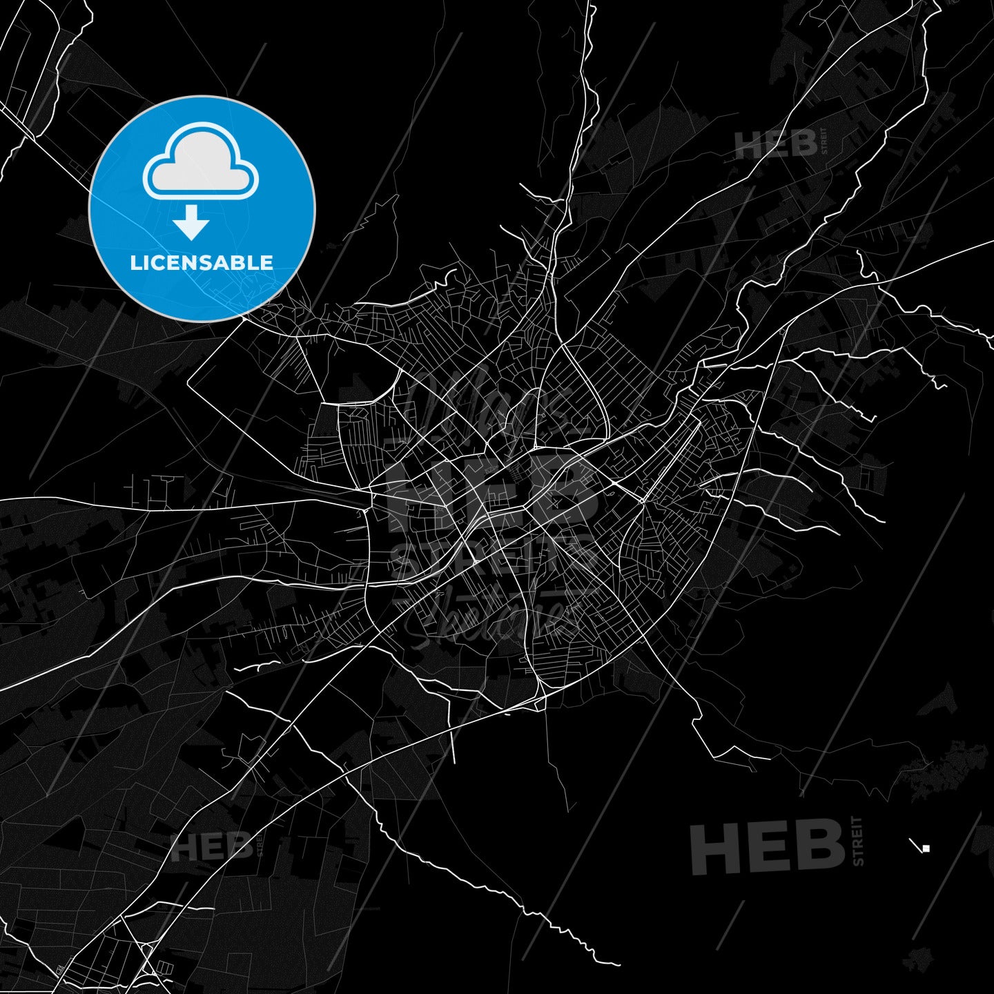 Prilep, North Macedonia PDF map