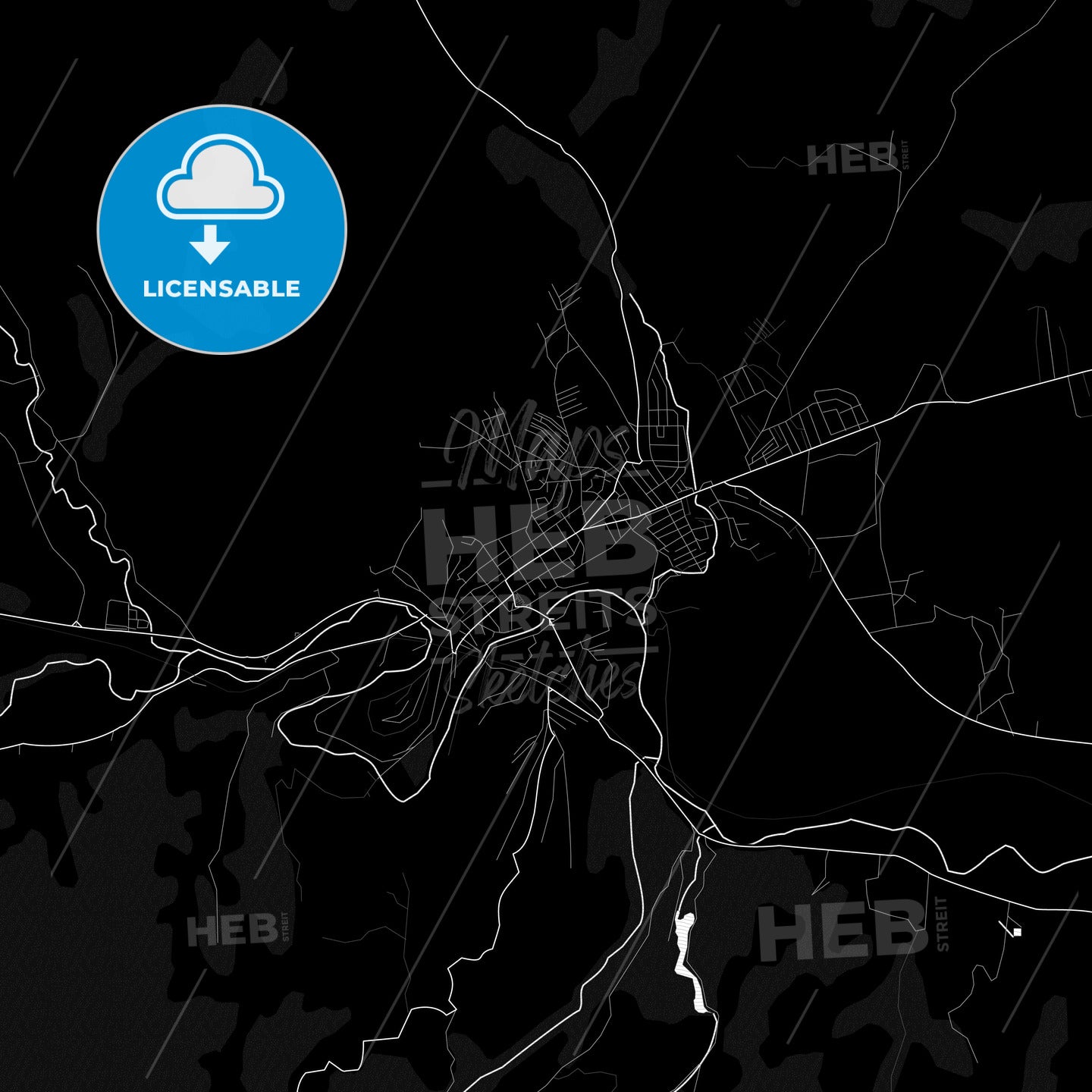 Prokuplje, Serbia PDF map